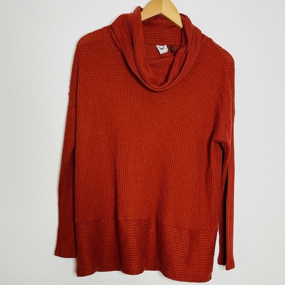 Akemi + Kin Burnt orange oversized knit - Picture 2 of 5